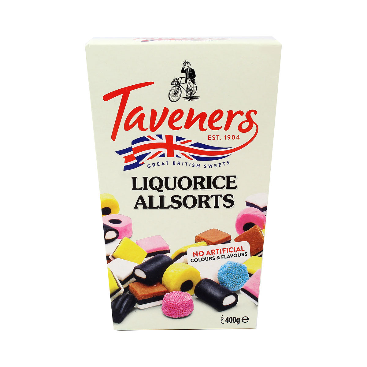 Taveners Liquorice Allsorts 400g - Out of Date