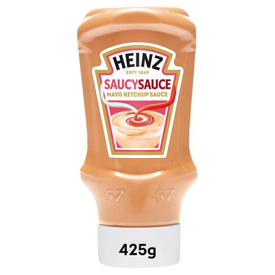 Heinz Saucy Mayonnaise Ketchup Sauce 425g