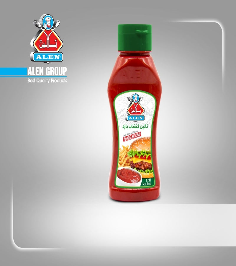 Alen Tomato Ketchup Hot Ketchup 550g - Out of Date