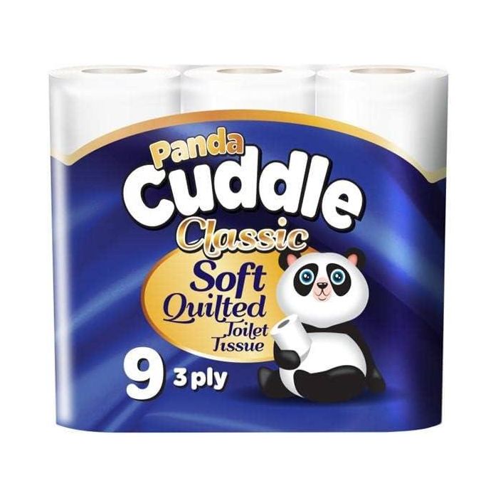 Panda Cuddle Classic Natural 5 x 9pk (Pack)