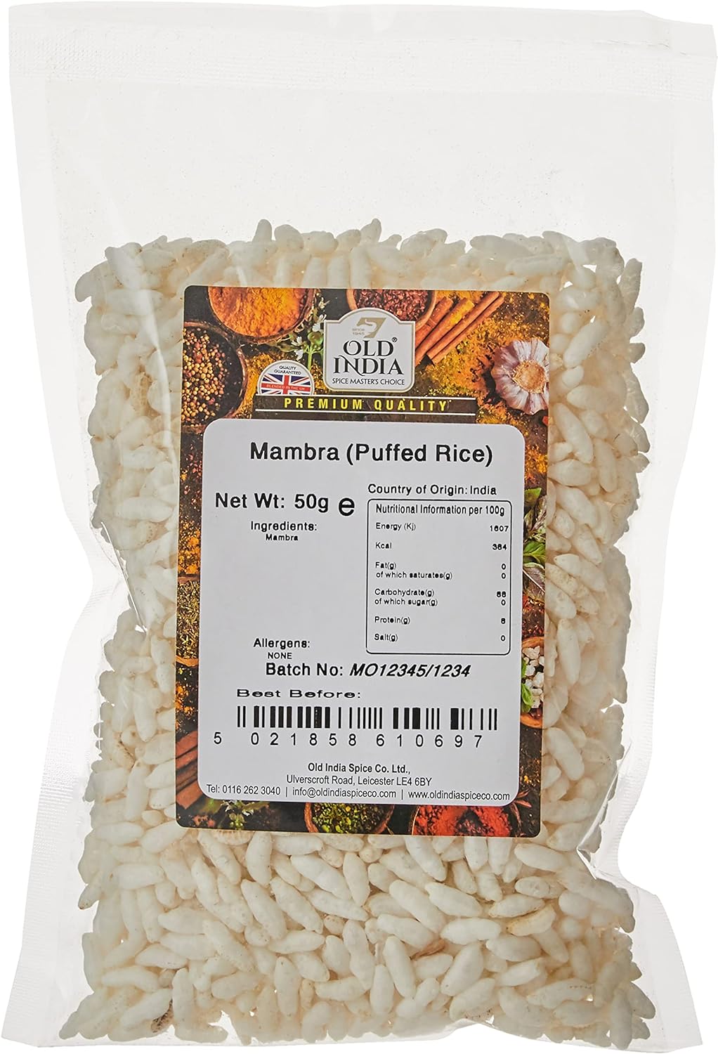 Old India Mambra (Puffed Rice) 50g