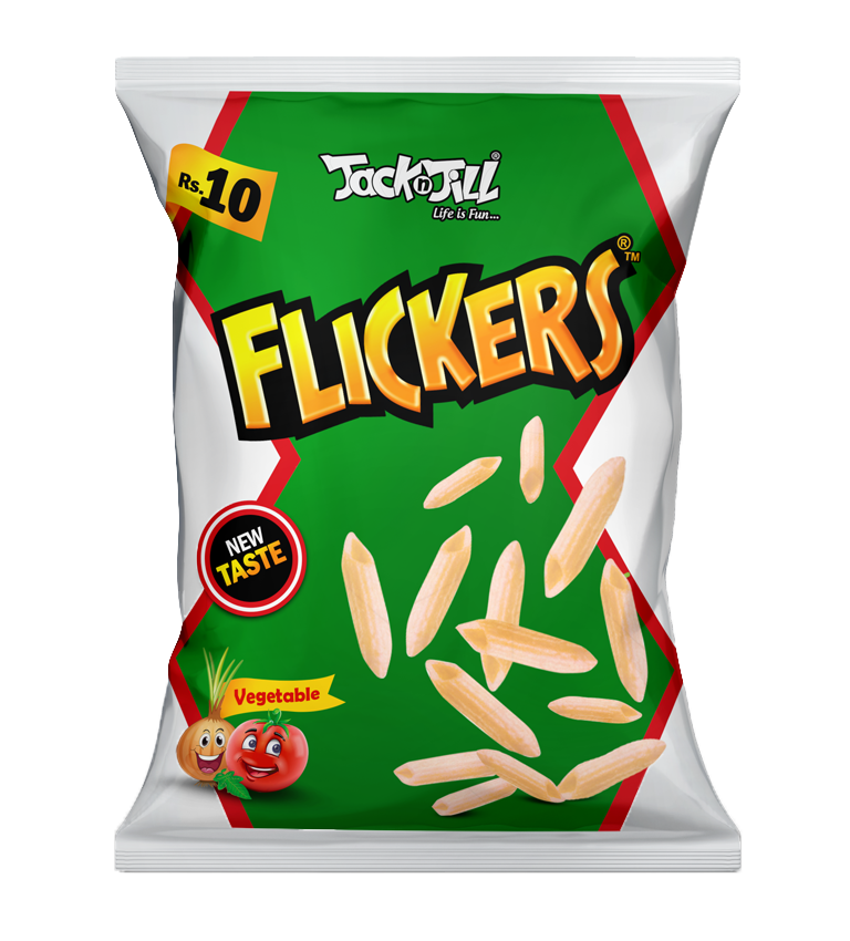 Jack & Jill Flickers Vegetable 48 x 10g - Out of Date