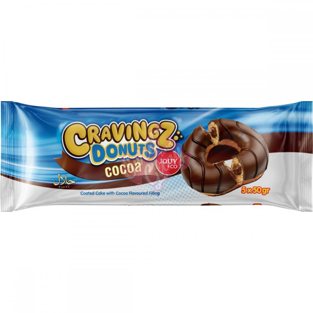 Jouy & Co Cravingz Donuts Cocoa 5 x 40g - Short Dated