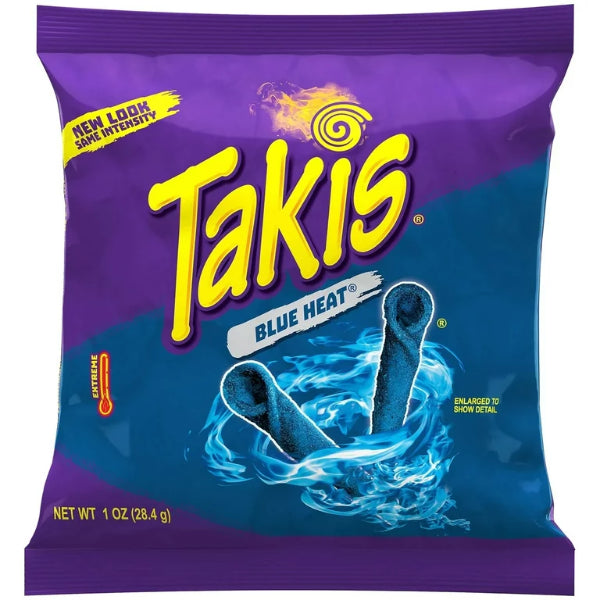 Takis Blue Heat Tortilla 1oz (28.4g) - Short Dated