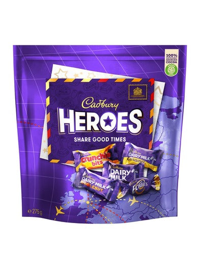 Cadbury Heroes 275g - Out of Date